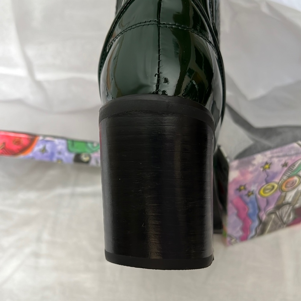 ✨HP✨ NIB JC PATENT MOTO BOOTS (8.5) - Picture 14 of 15